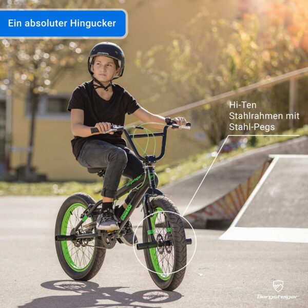 BMX-Rad Tokyo 20 Zoll BMX Fatbike 360° Rotor-System Freestyle – Bild 4