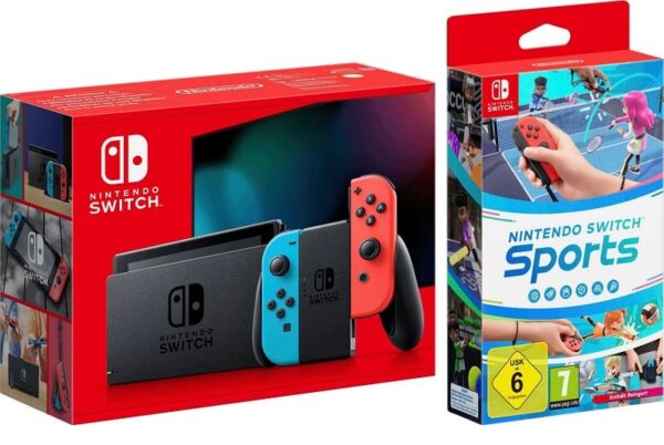 NINTENDO SWITCH Konsolen-Set inkl. Switch Sports