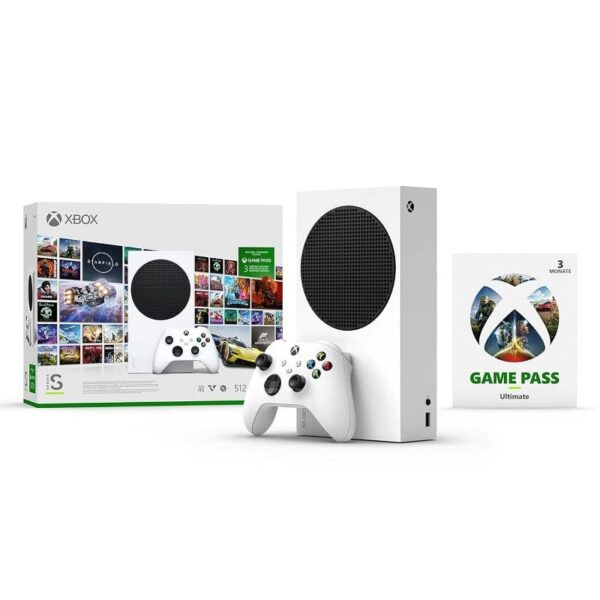 Xbox Series S 512GB Starter Bundle + 3 Monate Game Pass