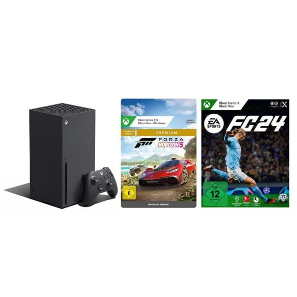 Xbox Series X + FC 24 Code + Forza Horizon 5 Premium Edition Code
